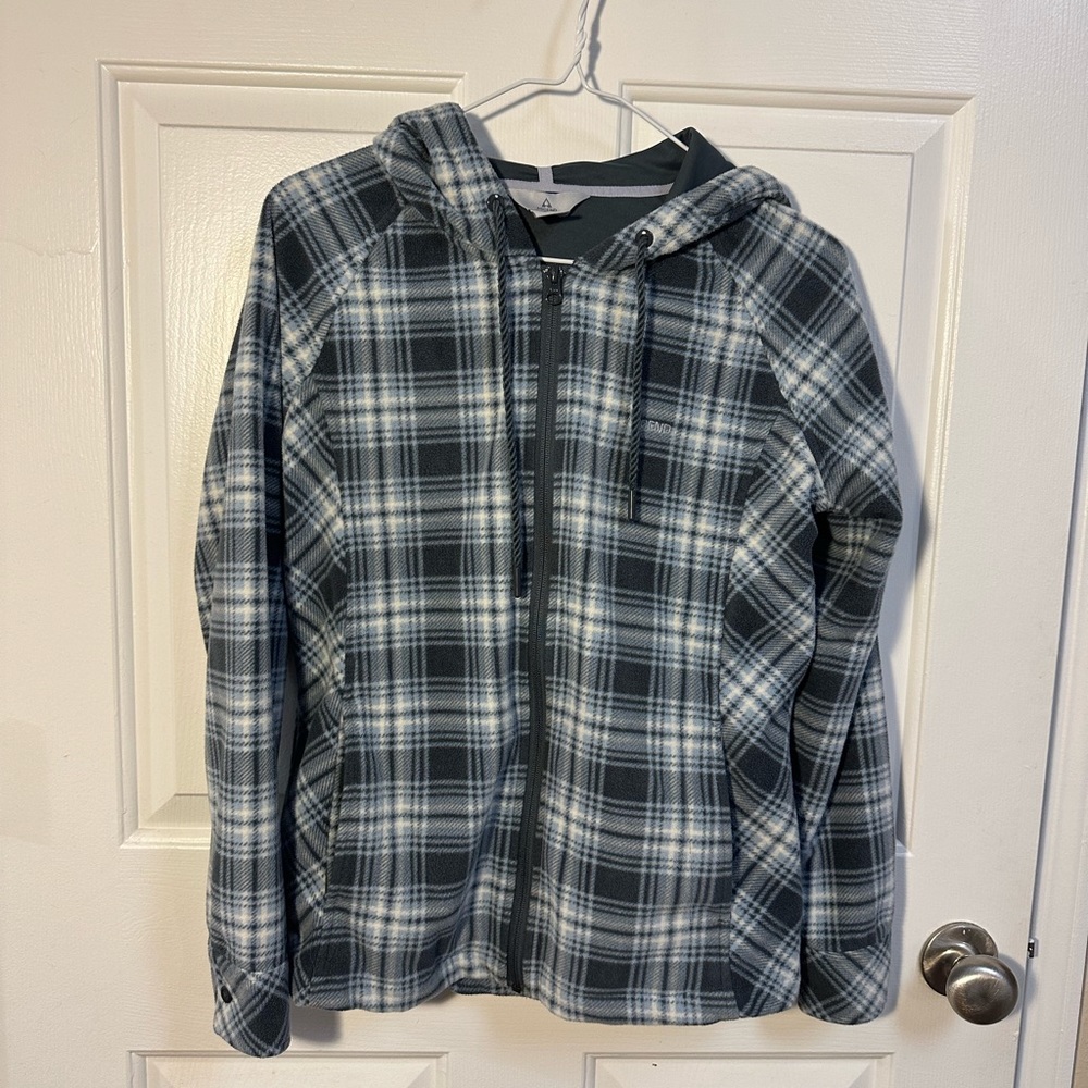 Ascend fleece hooded jacket size small